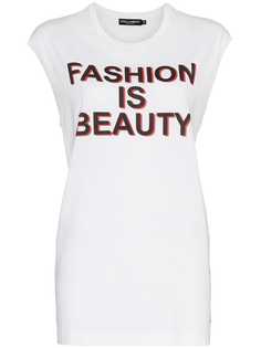 Dolce & Gabbana топ Fashion is Beauty