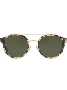 Dolce & Gabbana Eyewear солнцезащитные очки в круглой оправе