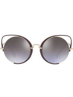 Miu Miu Eyewear солнцезащитные очки Scenique Croisière 18