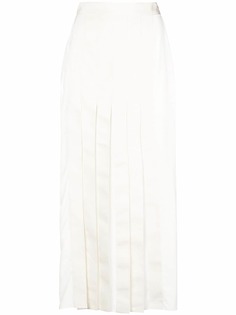 Ports 1961 плиссированная расклешенная юбка-миди