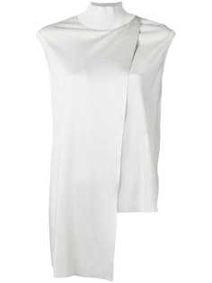 MRZ вязаный топ асимметричного кроя