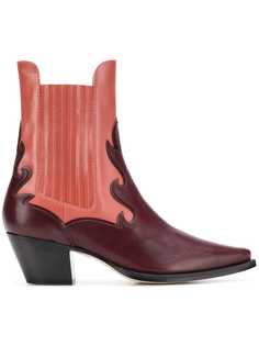 Alberta Ferretti ботильоны в стиле вестерн
