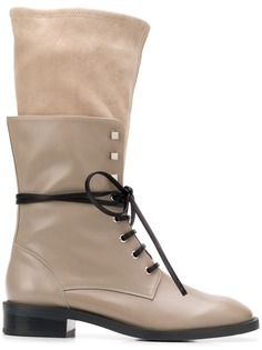 Stuart Weitzman ботинки на шнуровке