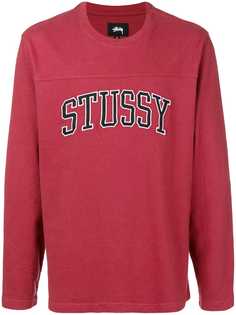 Stussy футболка Kent Football L/SL с длинными рукавами