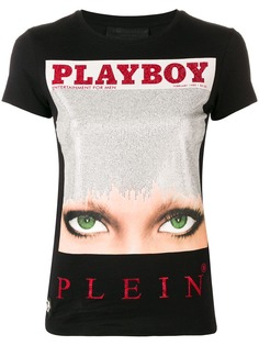 Philipp Plein футболка Philipp Plein x Playboy с принтом
