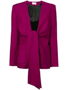 Osman пиджак Spencer с завязкой спереди