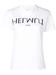 Helmut Lang футболка Hack Little с логотипом