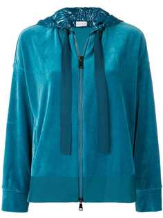 Moncler толстовка на молнии с капюшоном