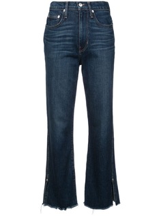 Proenza Schouler White Label укороченные джинсы PSWL с высокой талией
