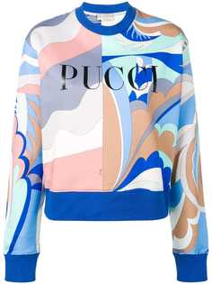 Emilio Pucci толстовка с графическим принтом