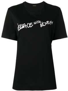 Versace футболка с принтом With Love
