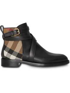 Burberry ботильоны в клетку House Check