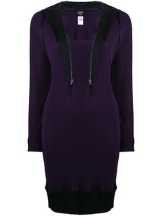 Jean Paul Gaultier Pre-Owned платье-свитер с воротом на молнии