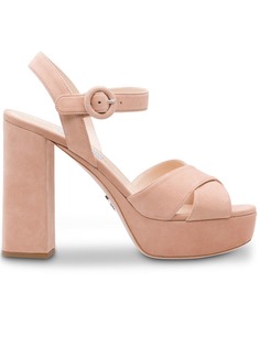 Prada босоножки на платформе