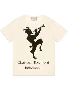 Gucci футболка Chateau Marmont кроя оверсайз