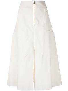 Chloé юбка миди А-образного силуэта