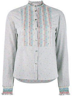 Chinti & Parker рубашка с вышивкой