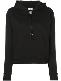 Saint Laurent худи с декорированным шнурком