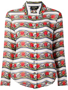 Jean Paul Gaultier Pre-Owned рубашка с принтом с черепами