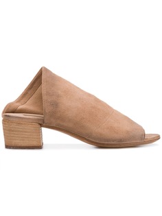 Marsèll мюли с потертостями