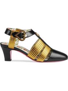 Gucci босоножки с Т-образной планкой
