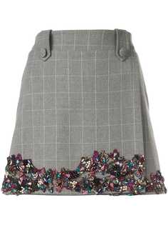 Patbo декорированная юбка-мини