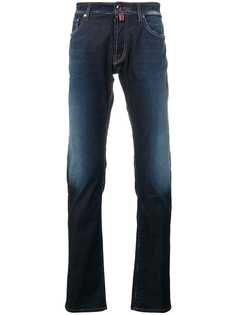 Jacob Cohen выцветшие прямые джинсы