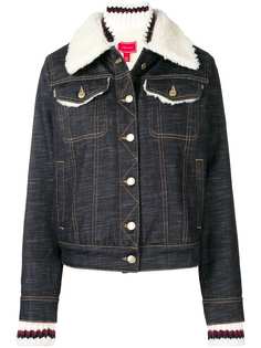 Hilfiger Collection джинсовая куртка с меховой отделкой
