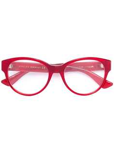 Gucci Eyewear прозрачные очки с блестками