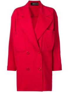 Fendi Pre-Owned двубортное пальто