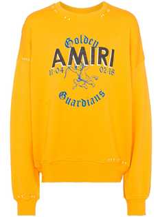 Amiri свитер с принтом