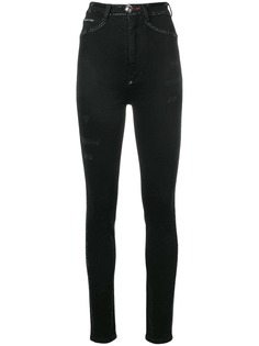 Philipp Plein джинсы с завышенной талией