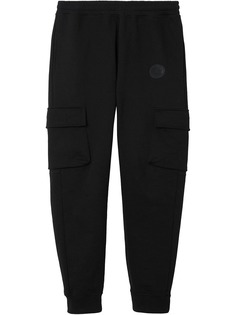 Burberry спортивные трикотажные брюки с карманами