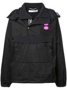 Off-White ветровка с капюшоном
