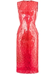 Christopher Kane платье с кружевным узором