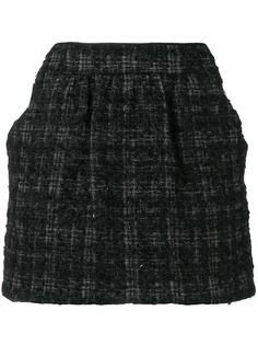 Prada Pre-Owned юбка-мини в клетку в стиле 1990-х