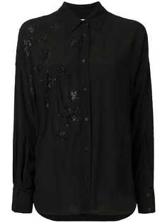 Zadig&Voltaire рубашка Tamara со стразами