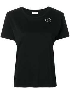 Saint Laurent футболка с логотипом