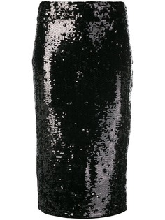 Michael Michael Kors юбка-карандаш с отделкой пайетками