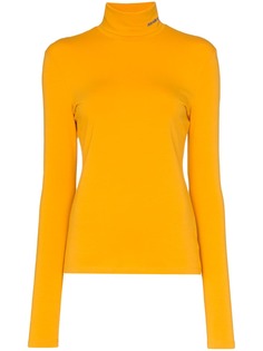 Calvin Klein 205W39nyc топ с высокой горловиной и логотипом