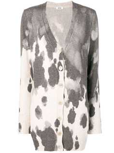 Moschino Pre-Owned кардиган с узором в стиле 1990-х