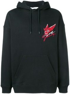 Givenchy толстовка с капюшоном и заплаткой в виде монстра