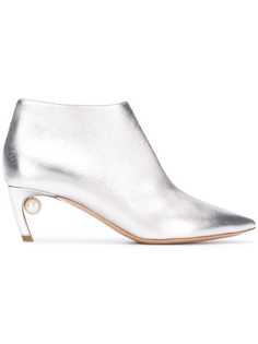 Nicholas Kirkwood ботильоны с отделкой жемчугом Mira