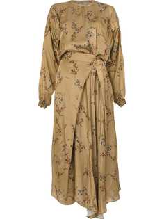 Preen By Thornton Bregazzi платье макси с цветочным принтом
