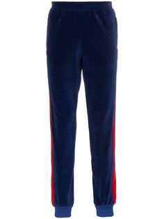 Gucci спортивные брюки с отделкой Web