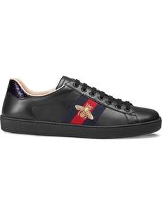 Gucci кеды Ace с вышивкой
