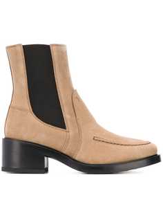 Tods ботильоны на наборном каблуке