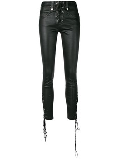 Manokhi леггинсы со шнуровкой