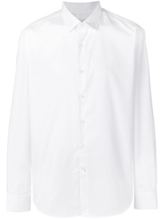 Salvatore Ferragamo приталенная рубашка с длинными рукавами