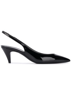 Saint Laurent туфли-лодочки с ремешком на щиколотке